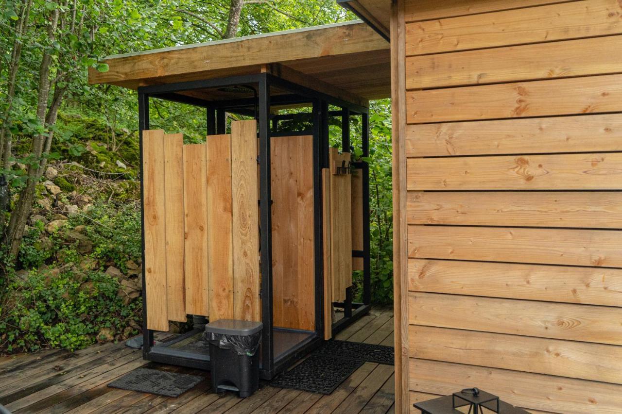 Le Moonloft Insolite Tiny-House Dans Les Arbres & 1 Seance De Sauna Pour 2 Avec Vue Panoramique Osenbach Exteriér fotografie