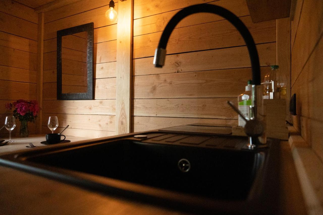 Le Moonloft Insolite Tiny-House Dans Les Arbres & 1 Seance De Sauna Pour 2 Avec Vue Panoramique Osenbach Exteriér fotografie